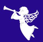 Herald Angel-Engel mit Trompete (3)