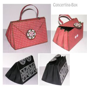 Concertina-Tasche-Bilder