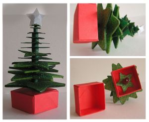Tannenbaum mit Box-Unterteil