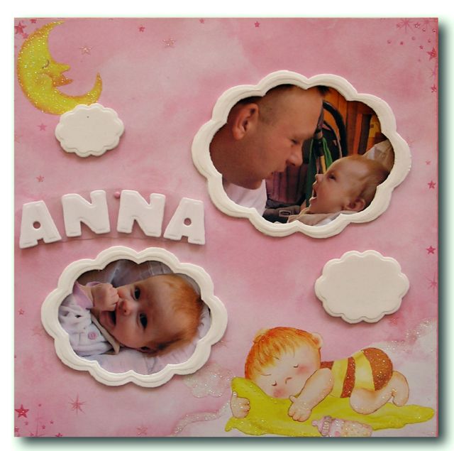 Bilderrahmen-30x30-Baby-anna
