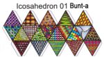 Icosahedron-bunt FarbeB