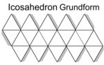 icosahedron Grundform