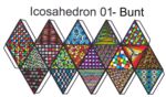 Icosahedron-bunt FarbeA