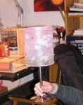So sieht die Lampe fertig aus.16.03.08