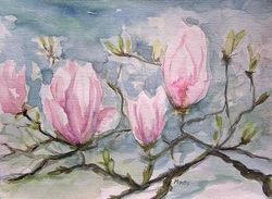 Aquarell- Magnolie 7/2004