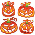  S4-281 Halloween-Jack-O-Lanterns 
