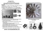 rosette -Anleitung-sw