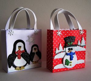 Marianne Design Geschenktasche Winter