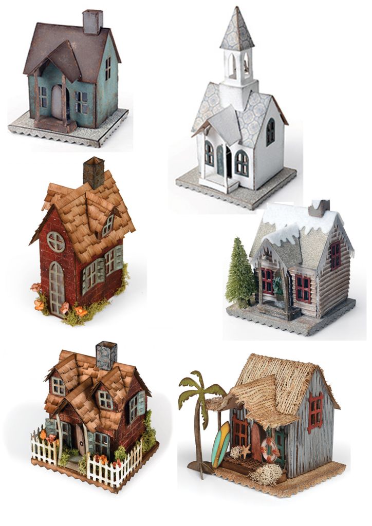 3D Paper Village