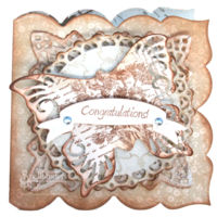 Butterfly Congrats by Lesley Langdon
