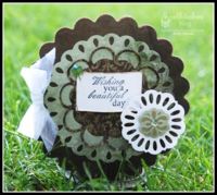  Beautiful Day Shaped Card by Holly Simoni
