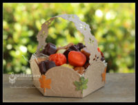  Festive Candy Basket by Julie Overby
