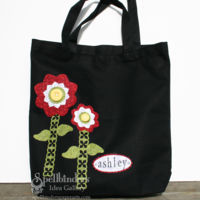  Flower Tote Bag by Julie Overby
