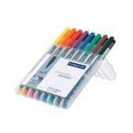 Lumocolor permanent pen 313, Permanent-Universalstift S, 0,4mm, 8er Box