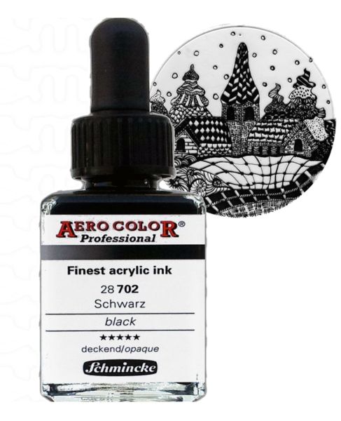 AERO COLOR Professional, schwarz/ black, 28ml GM28702