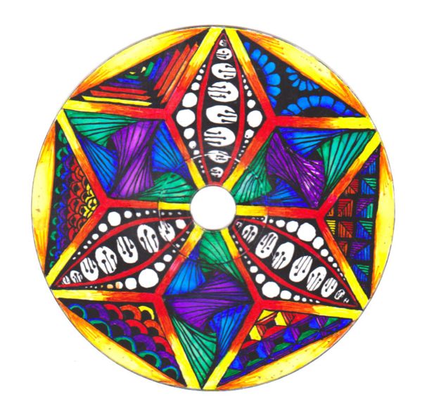 Mandala auf CD-07