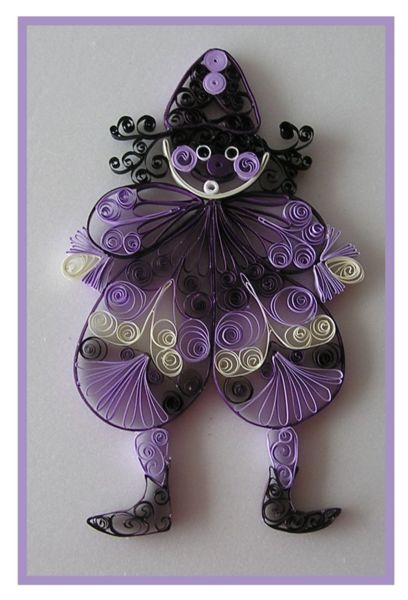 Clown-lila